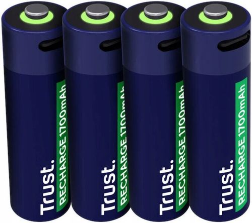 Akumulatory TRUST AA USB-C 4 szt. na Arena.pl