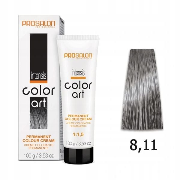 CHANTAL COLOR ART Farba do włosów 8,11 - 100ml zdjęcie 3