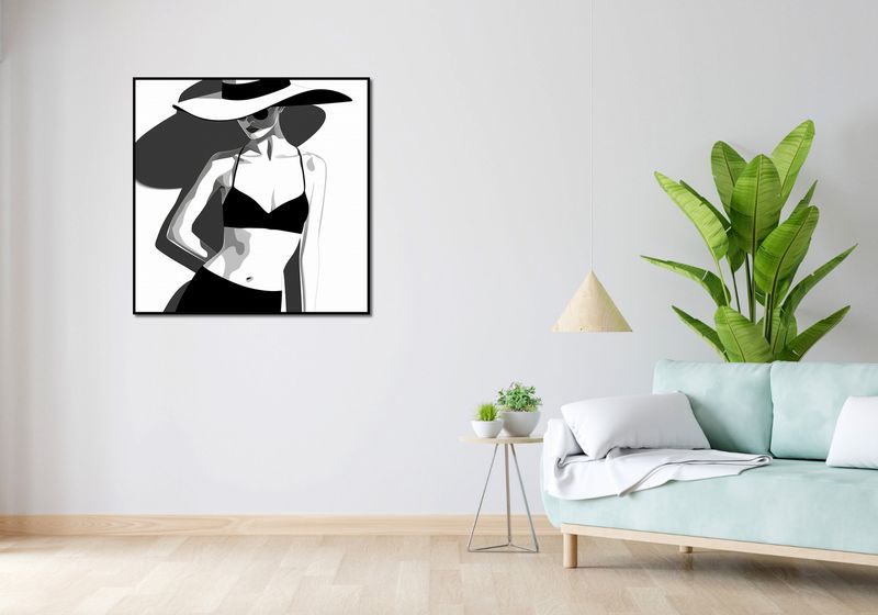 Plakat 90x90cm Strój zdjęcie 4