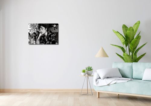 Obraz 60x40cm Czarne Kimono na Arena.pl