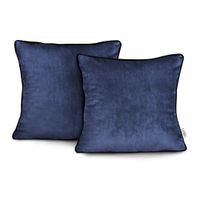 Zestaw 2 poszewek 45x45 indygo AmeliaHome VELVET2 glamour