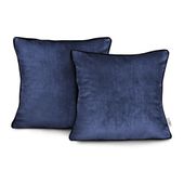 Zestaw 2 poszewek 45x45 indygo AmeliaHome VELVET2 glamour