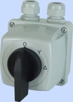 łącznik krzywkowy 0-t-g ip44 łuk e25-23 w obudowie - e261ey-ed017