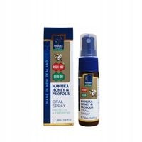 Spray doustny z Miodem Manuka MGO 400+ i Propolisem BIO 30, 20 ml
