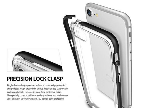 Etui Ringke Fusion Frame iPhone 7 Ice Silver na Arena.pl