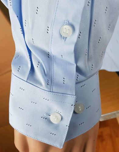 Męska koszula Calvin Klein -Poplin Left Print Slim K10K112593 roz. 45 (2XL) na Arena.pl