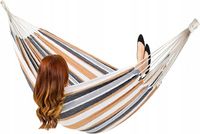 Hamak Ogrodowy 275x150cm Dwuosobowy Huśtawka CARRUZZO Mocny + Pokrowiec