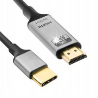 Kabel Złącze USB-C 3.1 HDMI 8K Przewód Spacetronik Adapter KCH-SPA010 1m