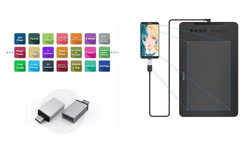 TABLET GRAFICZNY XP-PEN DECO 01 V2 5080 LPI 8192 ST DLA GRAFIKA na Arena.pl