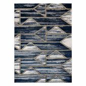 RUG/LU/WELLI/GEOMETRIC/NAVY+GOLD/140x190
