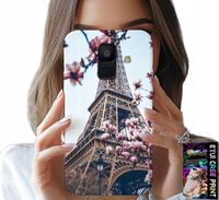 ETUI DO SAMSUNG A6 2018 - PARYŻ WIEŻA EIFFLA PIĘKNE MIEJSCA PLECKI
