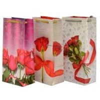 torebki ozdobne 10szt.  t-7l czerwone róże 10 x 22 x 6 cm