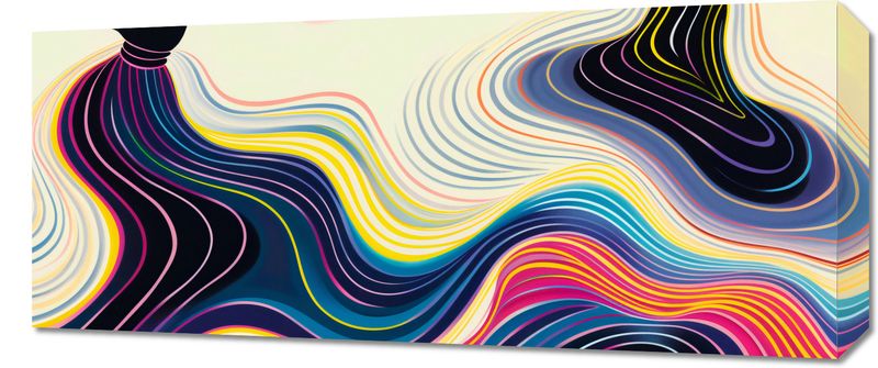 Obraz 70x30cm Wodnista Tafla zdjęcie 1