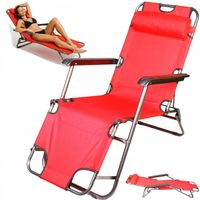 LEŻAK NA OGRÓD multifunkcyjny ogrodowy ogrodowa leżanka ŁÓŻKO fotel krzesło