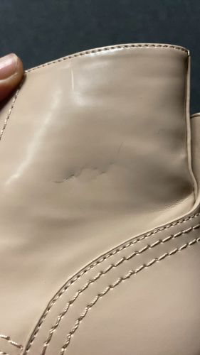 Guess Botki Damskie Workery Folowe Beżowe Sznurowane Na Platformie 38 na Arena.pl