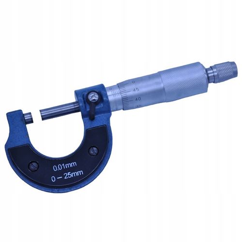 MIKROMETR NONIUSZOWY ZEWNĘTRZNY 0.01MM 0-25 MM na Arena.pl
