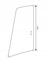 Szyba drzwi - drzwiowa JCB 8080 ZTS 8085 ZTS - 827/80236