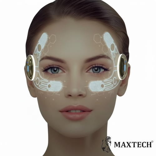 Masażer okolic oczu Bezprzewodowe plastry żelowe do masażu EMS 2w1 lifting na Arena.pl