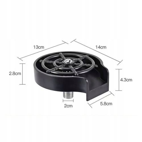 AUTOMATYCZNA MYJKA DO SZKLANEK KUBKÓW BUTELEK PŁUCZKA DO ZLEWU + GRATISY na Arena.pl