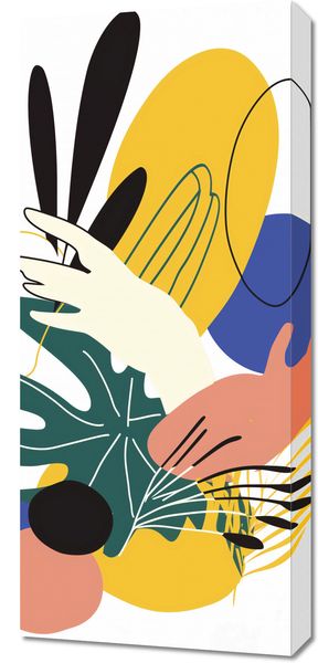 Obraz 40x90cm Dotyk Tropików zdjęcie 1