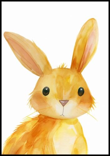 Plakat 70x100cm Słodki Zajączek na Arena.pl