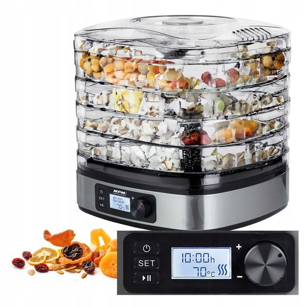 Suszarka spożywcza do grzybów owoców ziół warzyw MPM MSG-12 zdjęcie 1