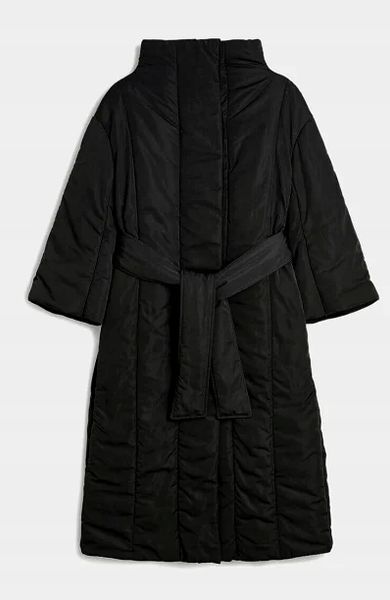 Czarny płaszcz od Malene Birger 36 zdjęcie 2