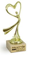 Statuetka SERCE ŚLUB PODZIĘKOWANIA ZA ROLĘ M1