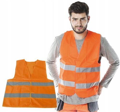 kamizelka odblaskowa pomarańczowa l na Arena.pl