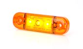 Lampa LED pozycyjna boczna żółta 3LED (708)
