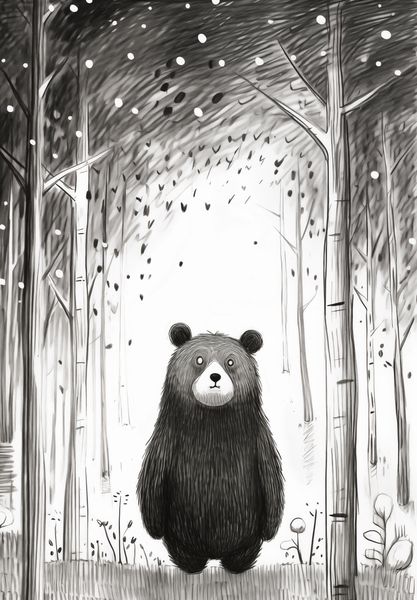 Plakat 68x98cm Ciekawski Miś zdjęcie 1