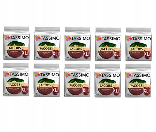 Kapsułki TASSIMO Jacobs Crema Classico XL 3x 16 na Arena.pl