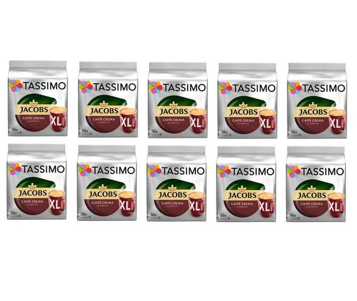 Kapsułki TASSIMO Jacobs Crema Classico XL 3x 16 zdjęcie 7
