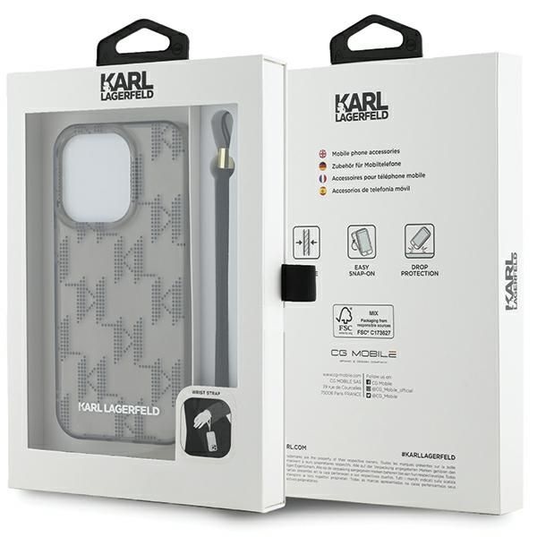 Etui Karl Lagerfeld do iPhone 15 Pro, Czarny zdjęcie 7