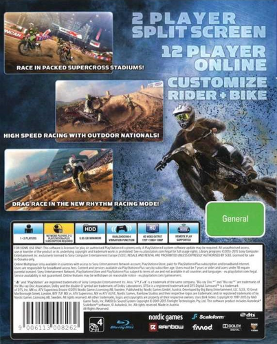 MX VS ATV SUPERCROSS ENCORE [PS4] NOWA na Arena.pl