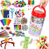 LT471 KREATYWNY ZESTAW PLASTYCZNY ARTYSTYCZNY RĘKODZIEŁO W PUDEŁKU DIY