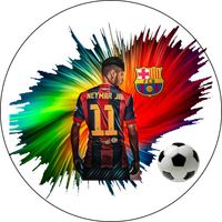 Opłatek na tort Urodziny Piłka Nożna Bramka Gol Klub Boisko Stadion