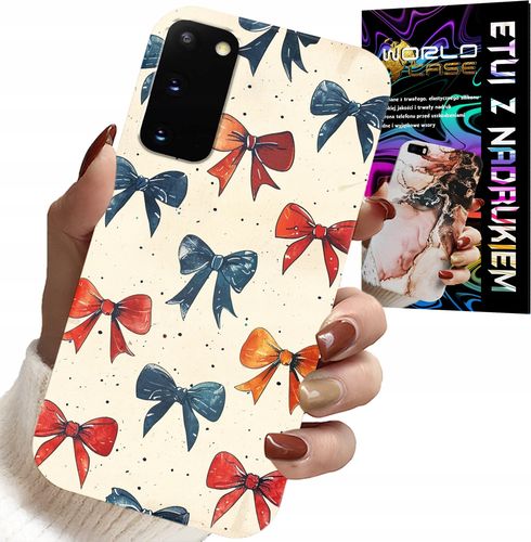 ETUI DO SAMSUNG GALAXY S20 - KOLOROWE WSTĄŻKI WSTĄŻKA MODNE WZORY na Arena.pl