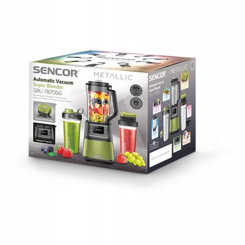 Blender kielichowy Sencor SBU 7870GG 1500W zielony na Arena.pl