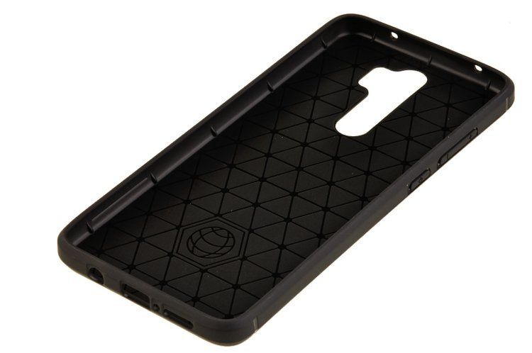 Wytrzymałe etui Back Case Carbon do Xiaomi Redmi Note 8 Pro czarny zdjęcie 3