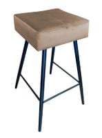 Hoker krzesło barowe Max podstawa czarna MG06