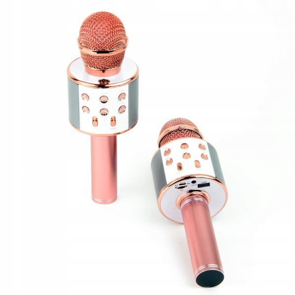 Mikrofon bluetooth karaoke bezprzewodowy głośnik zdjęcie 3