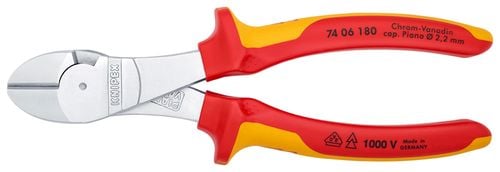 szczypce tnące boczne o zwiększonym przełożeniu 180mm - kn 74 06 180 na Arena.pl