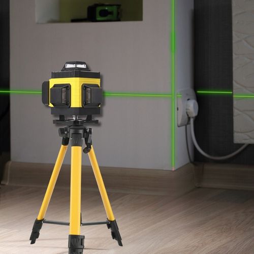 POZIOMNICA LASEROWA POZIOMICA 4D 16 LINII KRZYŻOWA 360 LASER ZESTAW na Arena.pl