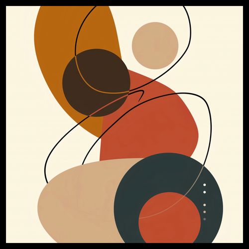 Plakat 40x40cm Geometria Harmonii na Arena.pl