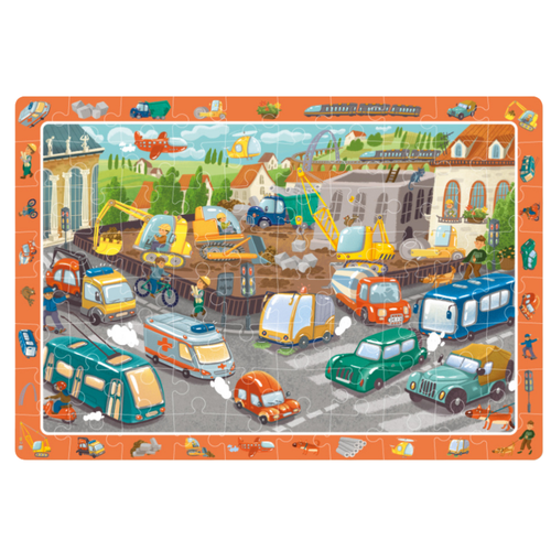 Puzzle Obserwacyjne Na Drodze 80 Elementów Dodo  300370 na Arena.pl