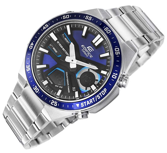 zegarek męski casio edifice efv-c110d-2avef + box zdjęcie 3