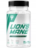 TREC LION'S MANE 500mg Soplówka Jeżowata PAMIĘĆ KONCENTRACJA Trawienie 60k