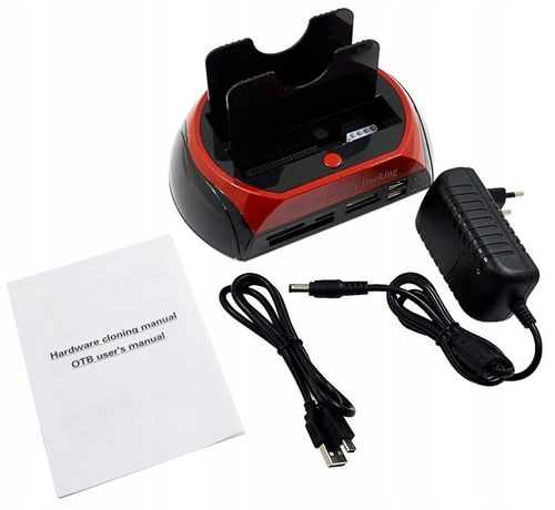 Stacja Dokująca do Dysków SATA ATA IDE HDD SSD USB Dysk Kopia Zapasowa OTB na Arena.pl