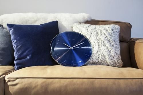 Zegar ścienny NeXtime Elegant Dome 3236 BL na Arena.pl